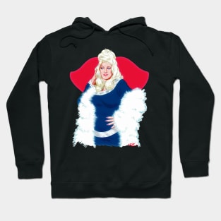 Mae West - An illustration by Paul Cemmick Hoodie